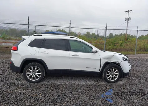 2015 Jeep Cherokee Limited z USA, uszkodzony, nr VIN 1C4PJLDB1FW732815